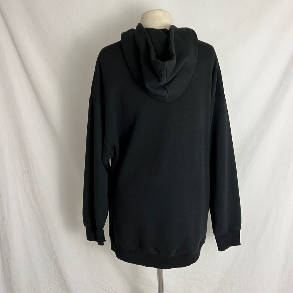 Zara x Laura Laine Women In Art Graphic Oversized Streetwear Hoodie L Black-Rare - Picture 8 of 9